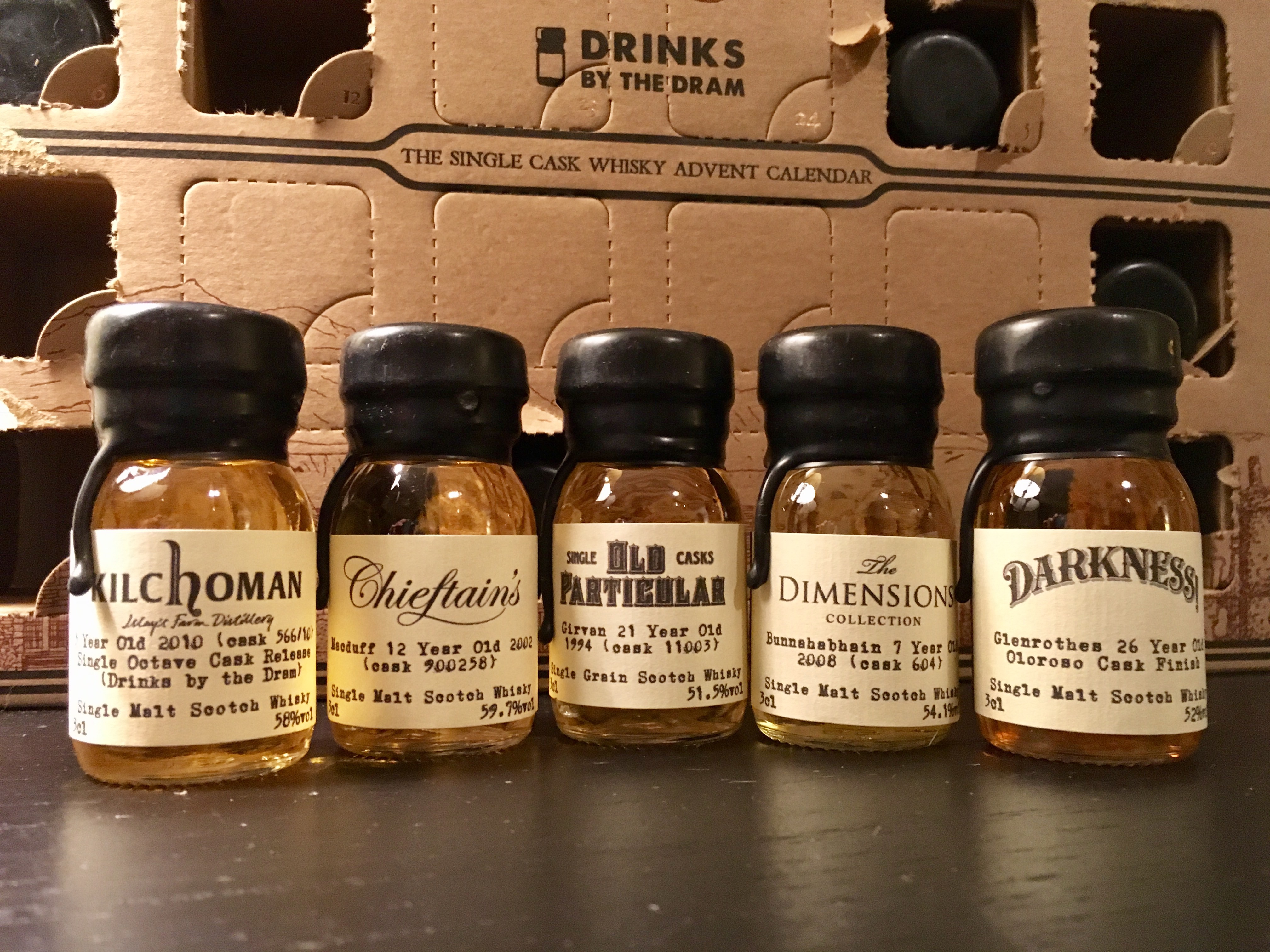 Single Cask Whisky Advent Calendar Days 9 13 Will Run For Whisky