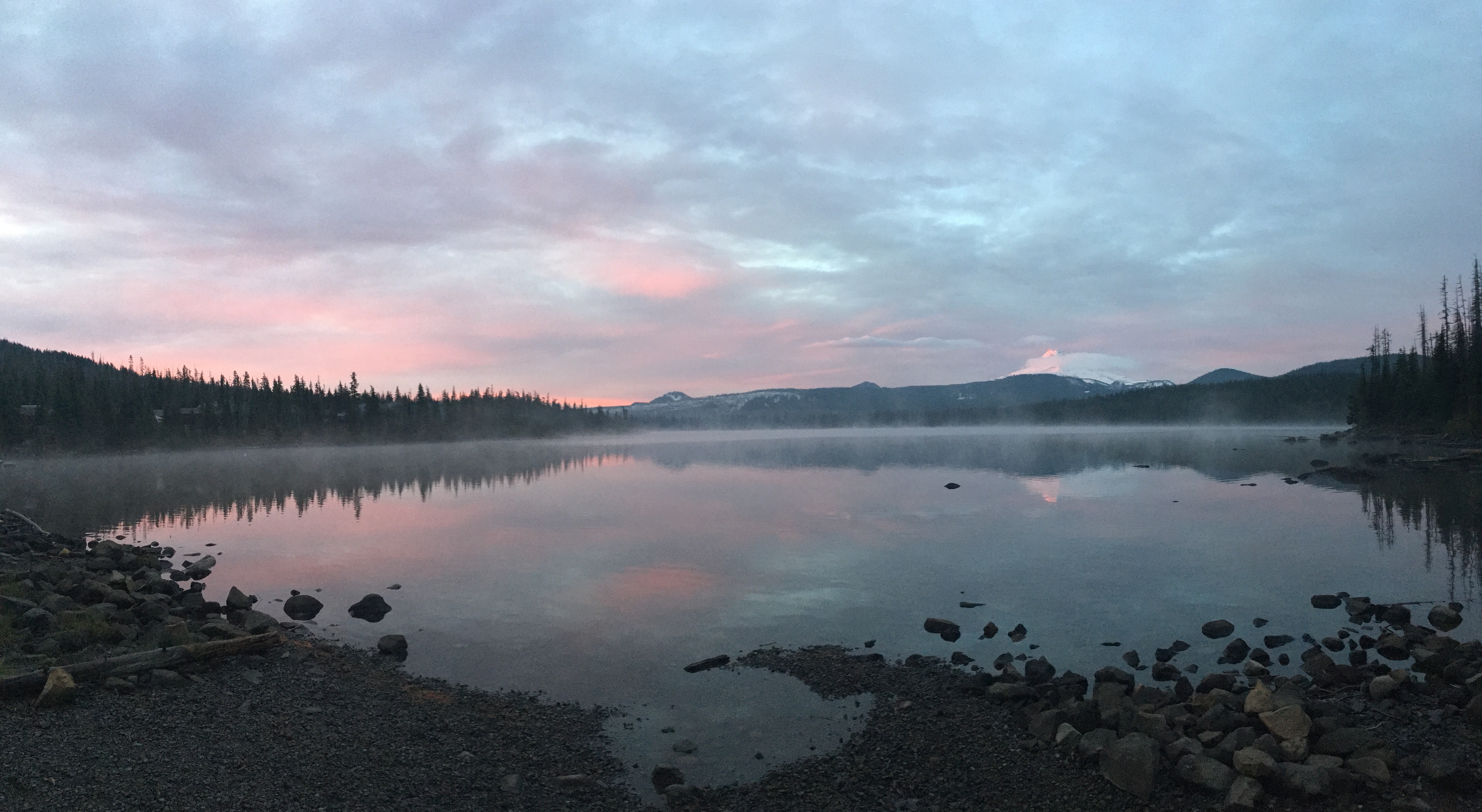 olallie lake sunrise